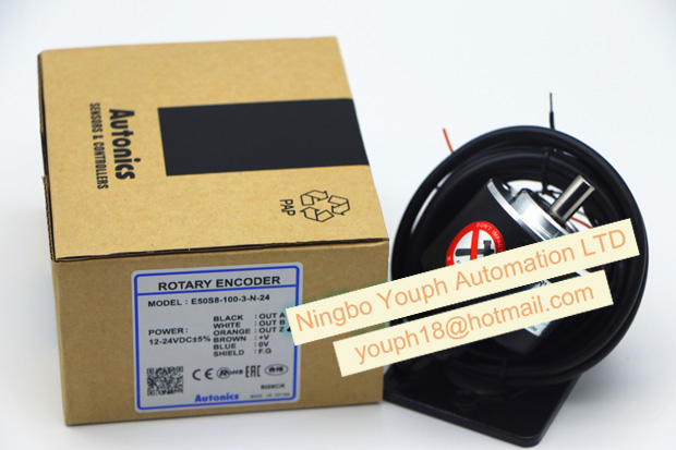 Autonics E50S8-100-3-N-24 Diameter ∅50mm Shaft type Incremental Rotary Encoder