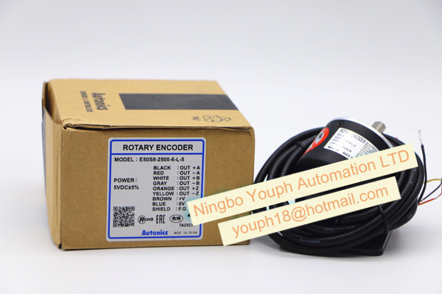 Autonics E50S8-2500-6-L-5 Diameter ∅50mm Shaft type Incremental Rotary Encoder