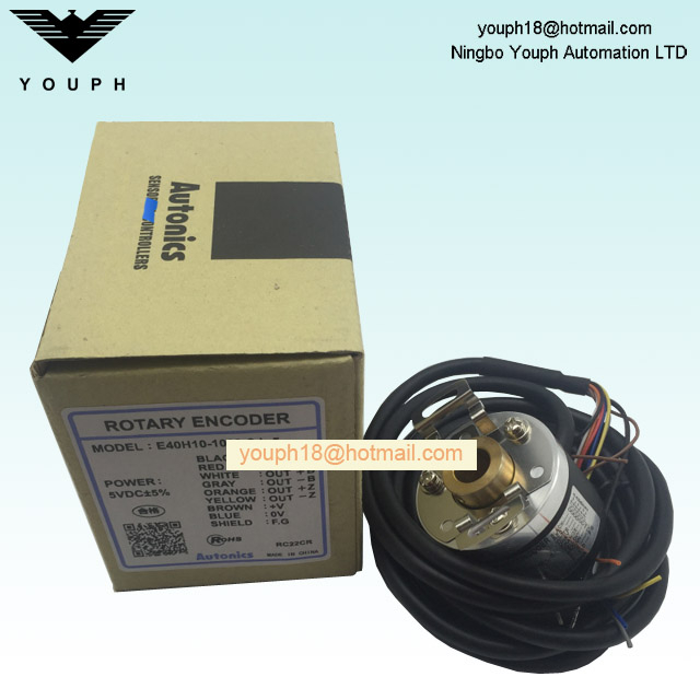 Autonics E40H10-1000-6-L-5 Incremental Rotary Encoder