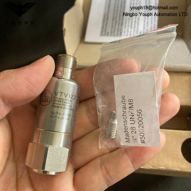 IFM VTV122 VIBRATION TRANSMITTER SENSOR