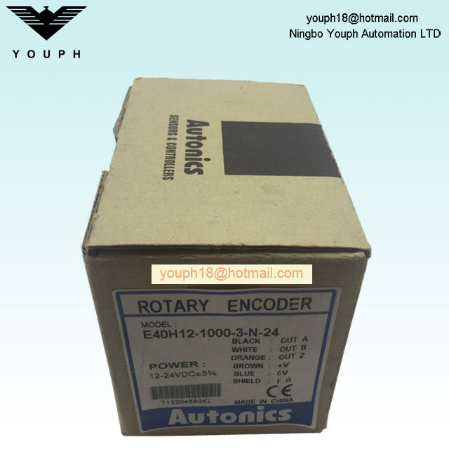 Autonics E40H12-1000-3-N-24 Incremental Rotary Encoder