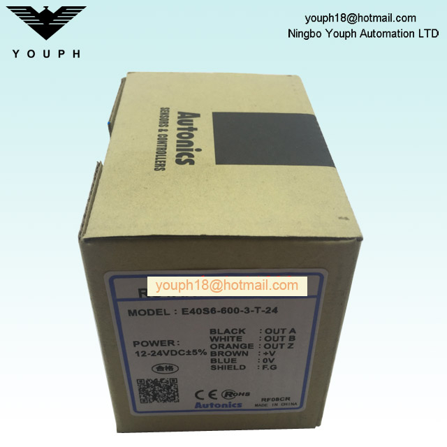 Autonics E40S6-600-3-N-24 Incremental Rotary Encoder