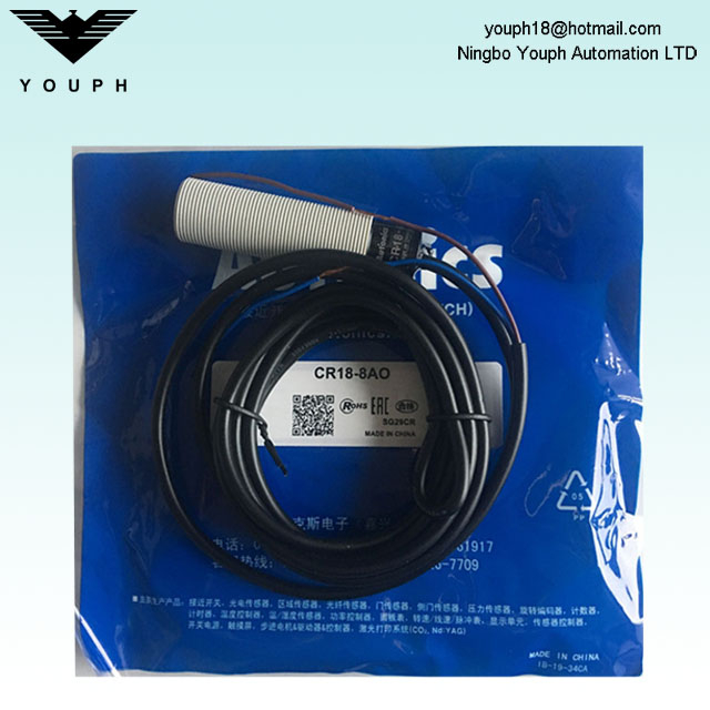 Autonics CR18-8AO M18 AC 2-wire type Proximity Sensor