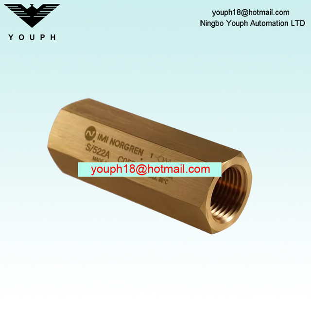 Norgren S/522A Bottle Blowing Machine One-way flow control valve