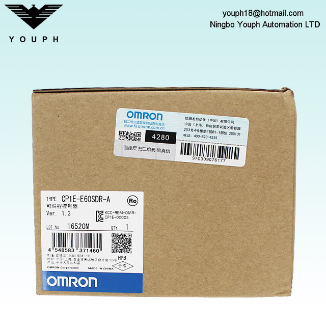 OMRON CP1E-E60SDR-A SYSMAC CP1E Programmable Controller