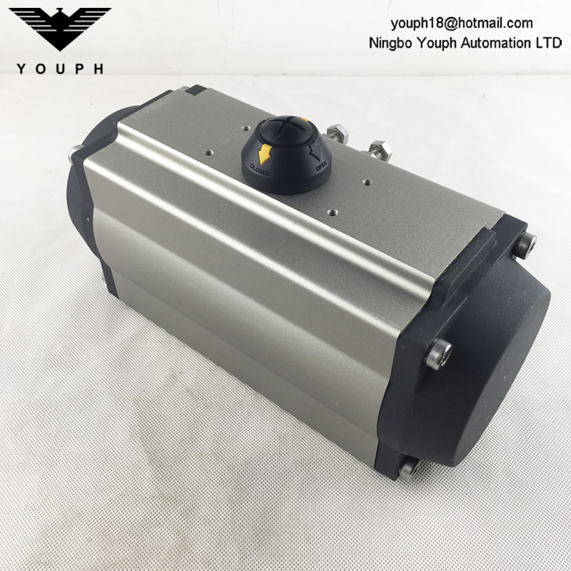 AT105 AT125 AT140 AT160 AT190 AT210 AT240 Pneumatic Actuator Customized Air Cylinder