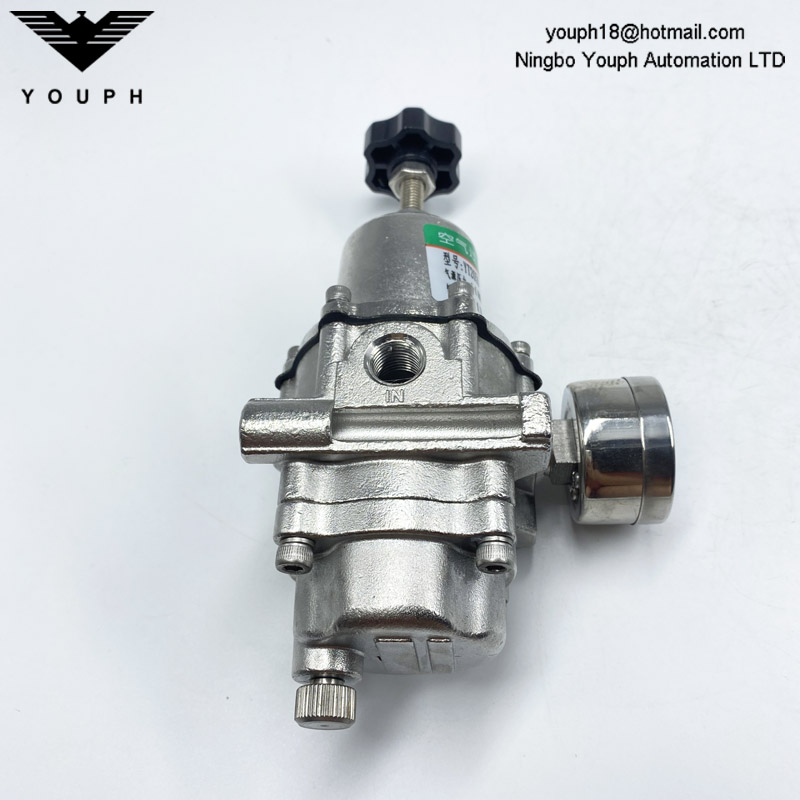 YTC YT-205 YT-205B YT-205BN1 Stainless Steel Air Filter Regulator