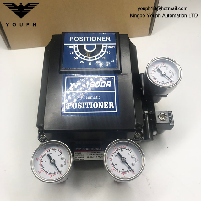 YTC YT-1200R YT-1200RD132S0 M6x34L Lever Rotary Actuator Pneumatic Positioner