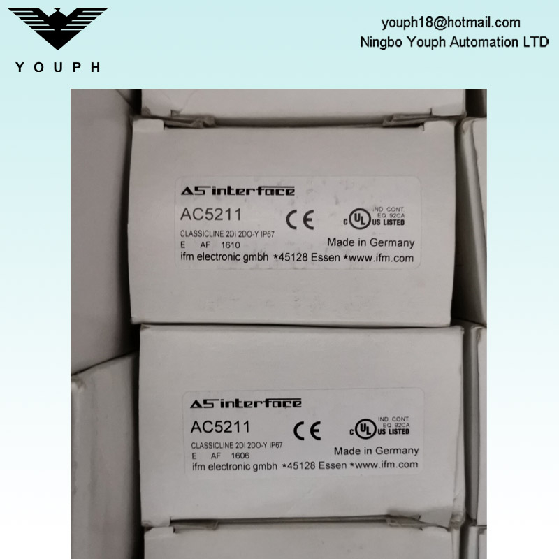 IFM AC5211 AS-Interface ClassicLine Module with Quick Mounting Technology