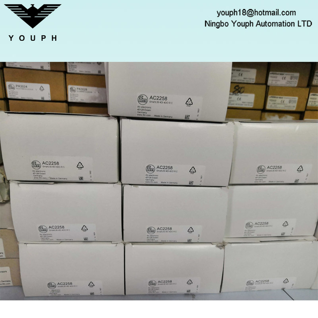 IFM AC2258 SmartL50 4DI 4DO R C AS-Interface control cabinet module
