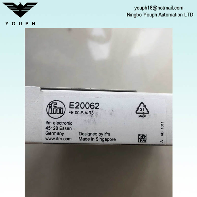 IFM E20062 FE-00-P-A-R3 Fibre Optic Through-beam Sensor