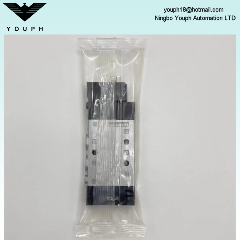 Festo CPE14-M1BH-5L-1/8 196941 5/2-way, monostable 24V DC G1/8 800 l/min Electric Solenoid valve