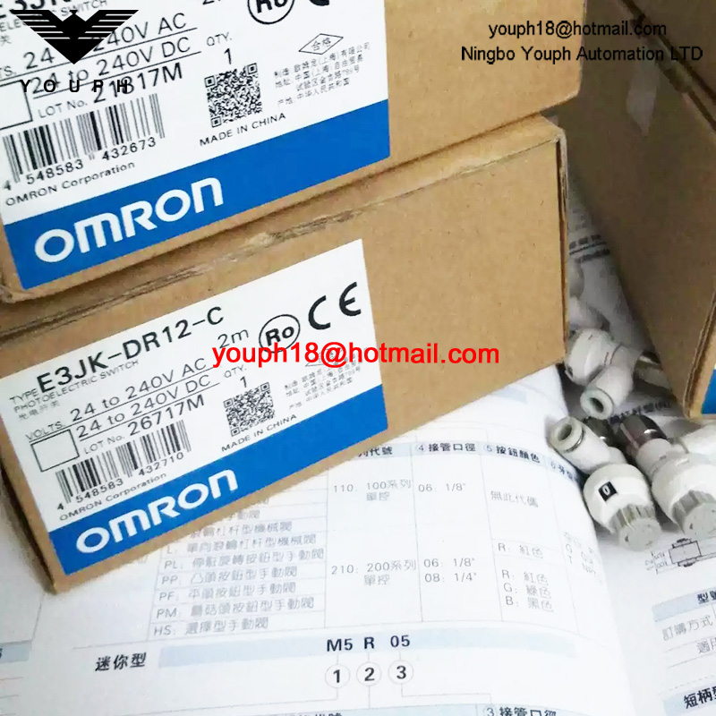 E3JK-TR12-C E3JK-DR12-C Omron Photoelectric Sensor Switch