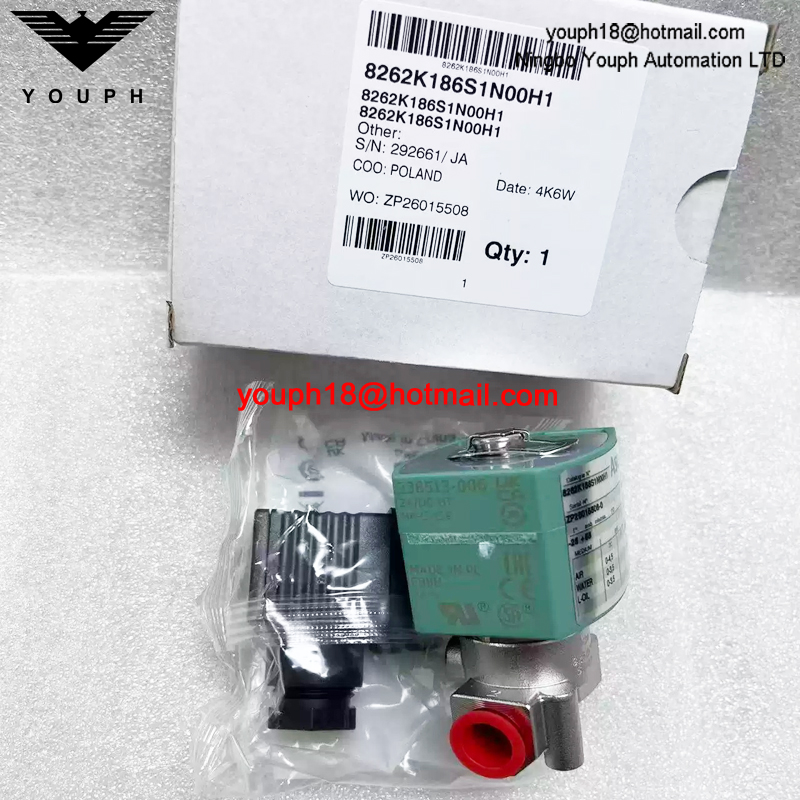 8262K186S1N00H1 ASCO 1/4NPT Electromagnetic Valve