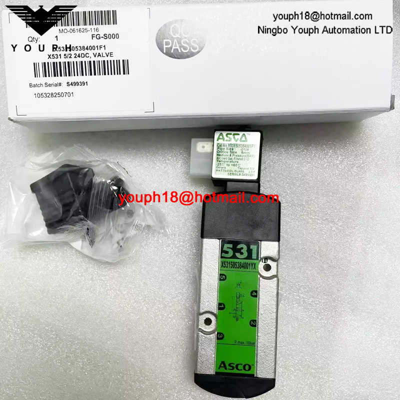 X531505384001F1 ASCO G1/4 24DC Electromagnetic Valve