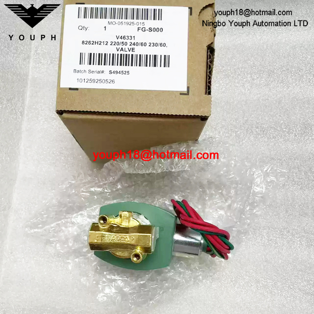 8262H212 220/50 Asco 1/4NPT Solenoid Valve