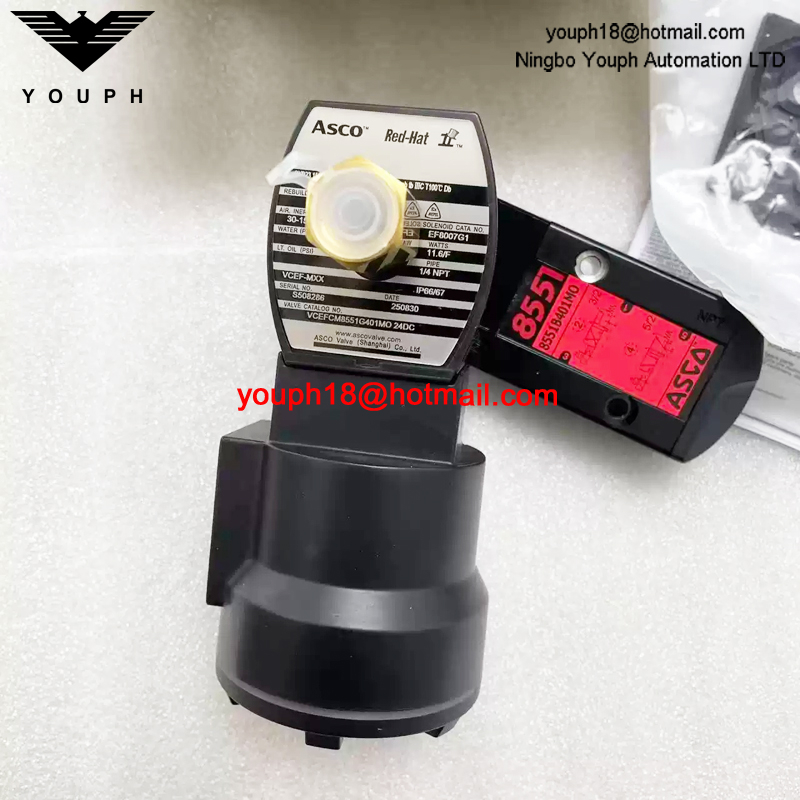 VCEFCM8551G401MO 24DC ASCO 1/4NPT Explosion-Proof Solenoid Valve