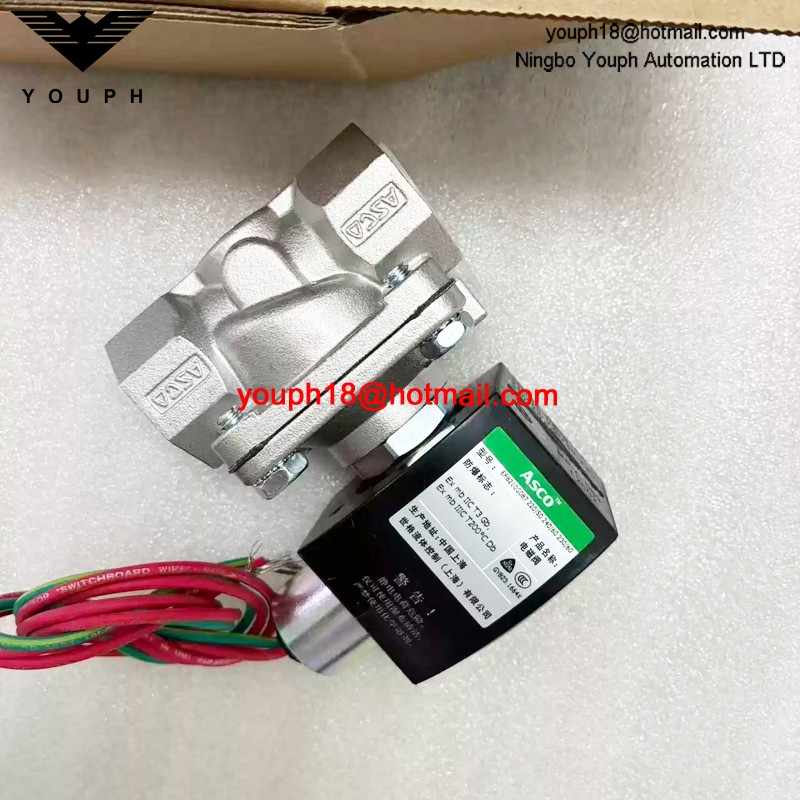EF8210G087 220/50 ASCO 1/2NPT Explosion-Proof Solenoid Valve