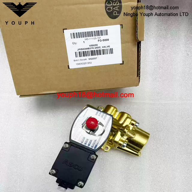 JPIS8344B370 24DC ASCO 1/4NPT Solenoid Valve