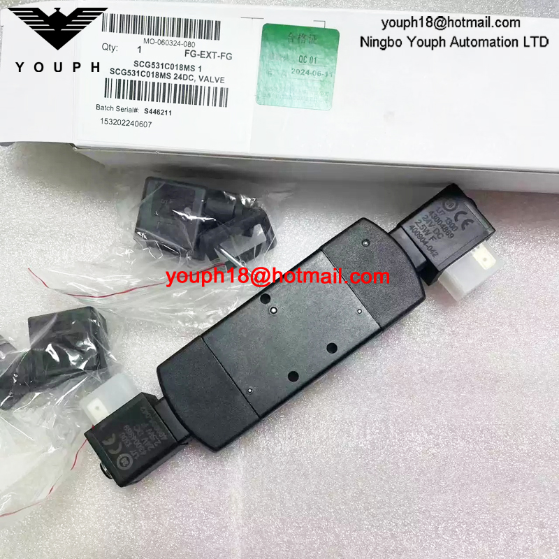 SCG531C018MS 24DC ASCO G1/4 Solenoid Valve
