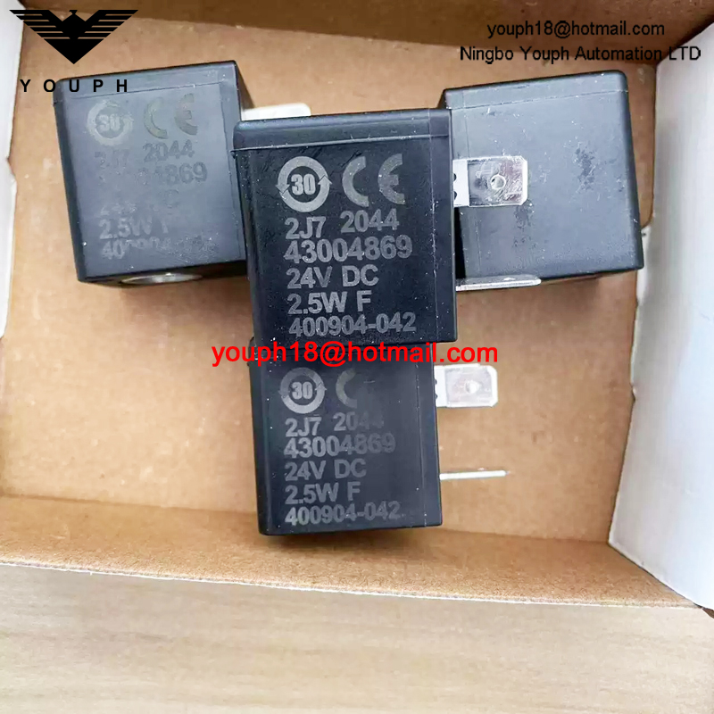 43004869 24DC ASCO Electromagnetic Valve Solenoid Coil 400904-042