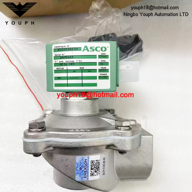 SCG353G133 24DC ASCO G1 Stainless Steel Pulse Jet Valve
