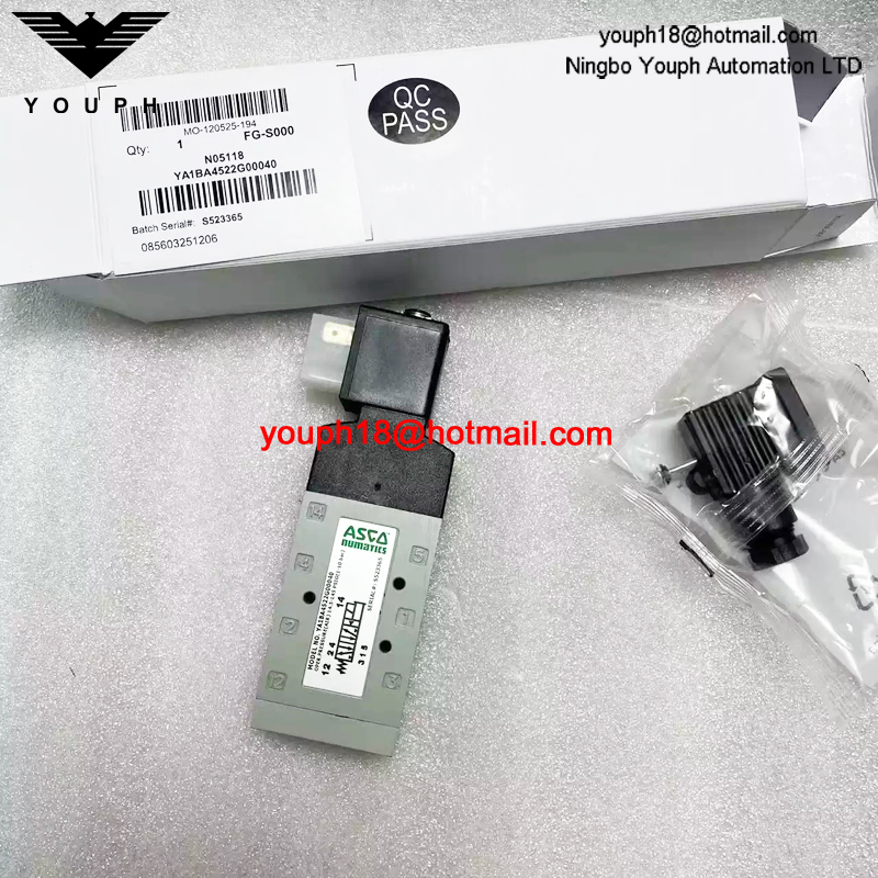 YA1BA4522G00040-001 ASCO G1/8 220VAC Electromagnetic Valve