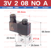 Airtac 3V2-08 G1/4" 3V2 Series DC24V 220VAC 12VDC Solenoid Valve