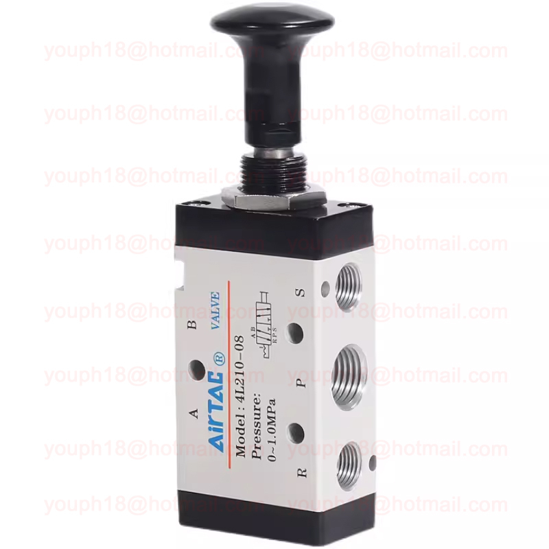Airtac 4L210-08 G1//4 5/2-way 4L Series Push pull Valve