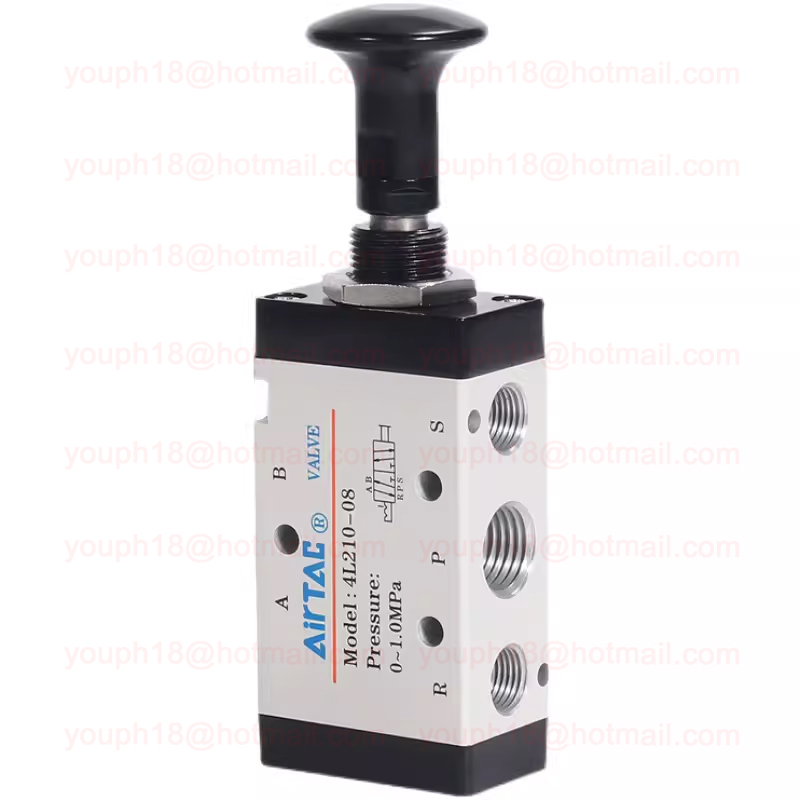 Airtac 4L210-08 G1//4 5/2-way 4L Series Push pull Valve