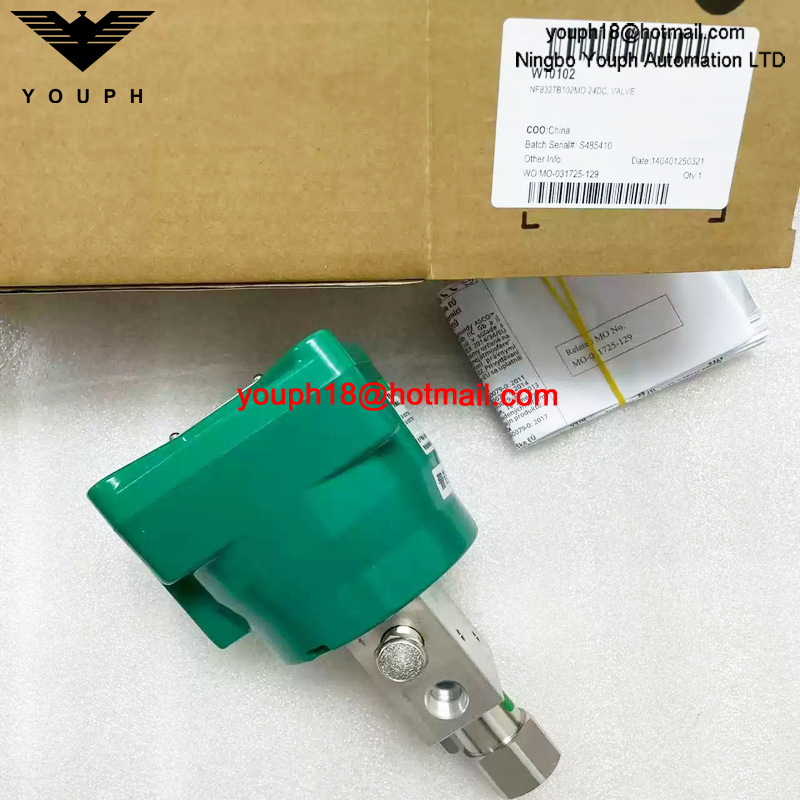 NF8327B102MO 24DC ASCO 1/4NPT Ex-Proof Solenoid Valve