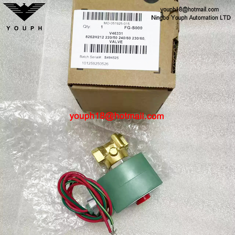 8262H212 220/50 Asco 1/4NPT Solenoid Valve