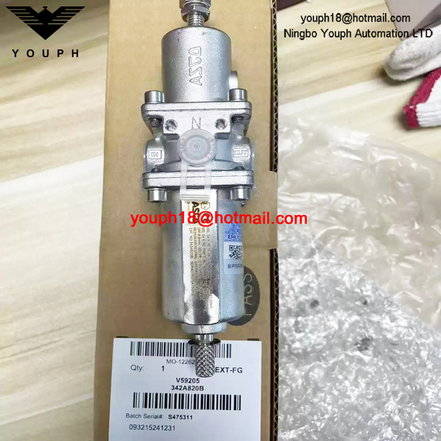 342A820B ASCO 1/4NPT Stainless Steel Filter Regulator