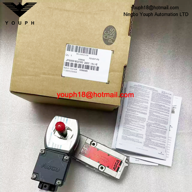 JPIS8551B321MO 24DC ASCO 1/4NPT Explosion-Proof Solenoid Valve