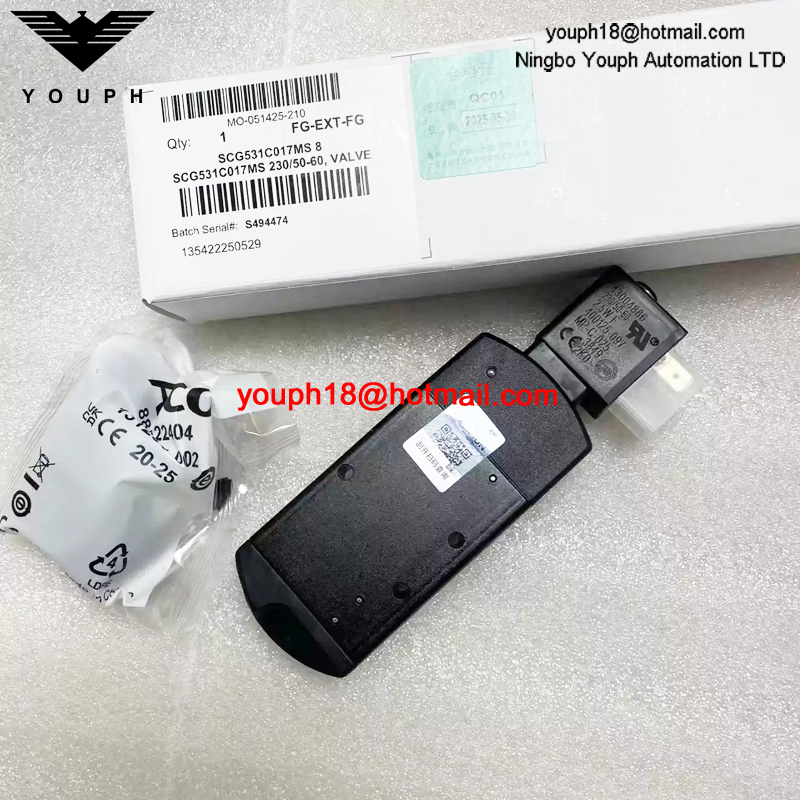 SCG531C017MS 230/50-60 ASCO G1/4 Solenoid Valve