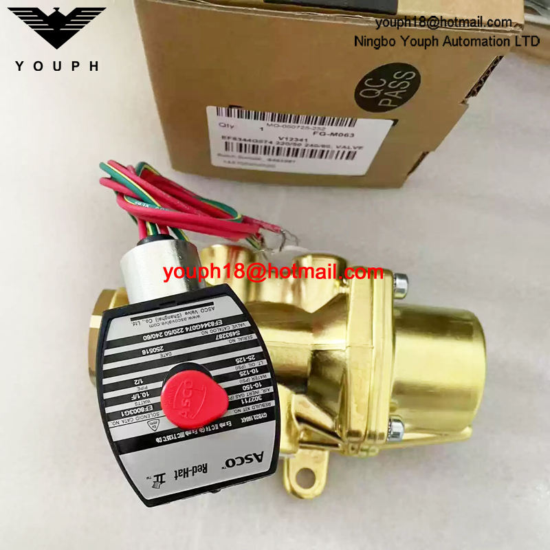 EF8344G074 220/50 ASCO 1/2NPT Explosion-Proof Solenoid Valve