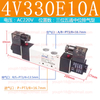 Airtac 4V330E-08 G1/4" 4V330E-10 G3/8" Double Solenoid Valve Exhaust Center