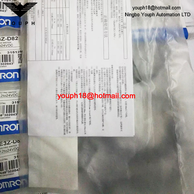 E3Z-D82 Omron Connect Proximity Type Sensor
