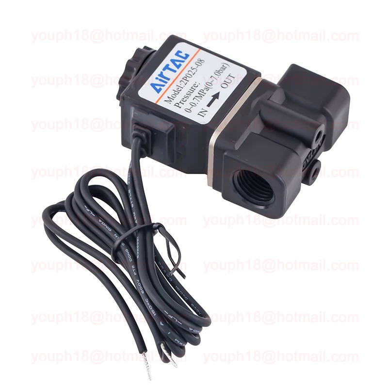 Airtac 2P025-08 G1/4 Normally Closed 2-Way Fluid Control Solenoid Valve