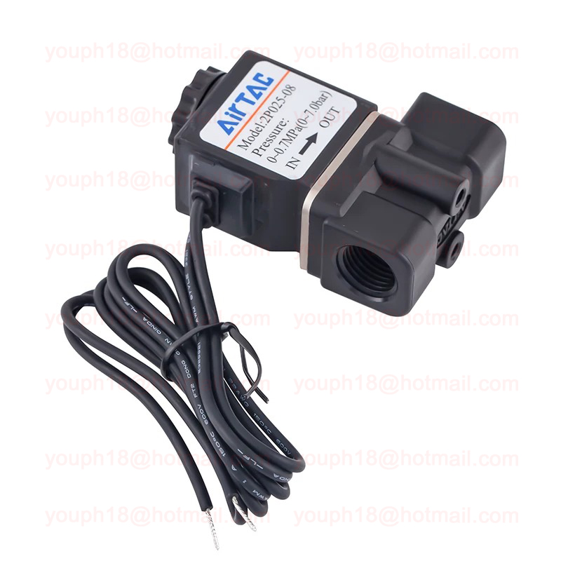 Airtac 2P025-08 G1/4 Normally Closed 2-Way Fluid Control Solenoid Valve