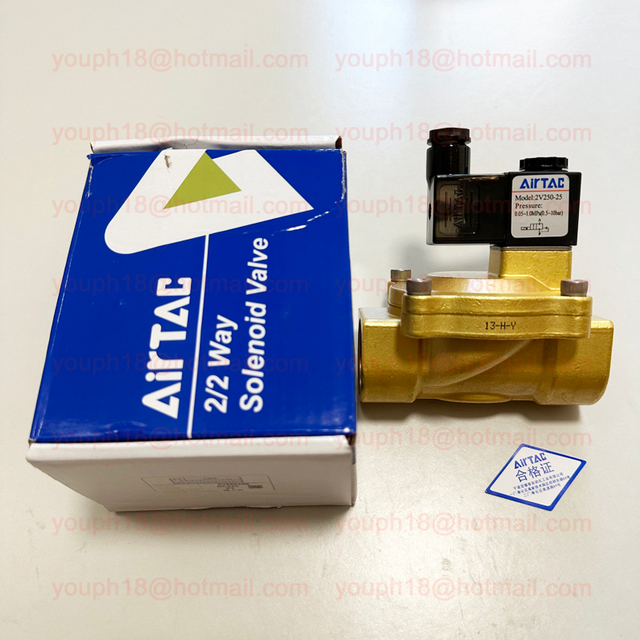 Airtac 2V250-25 G1" 2V Series Fluid Control Valve