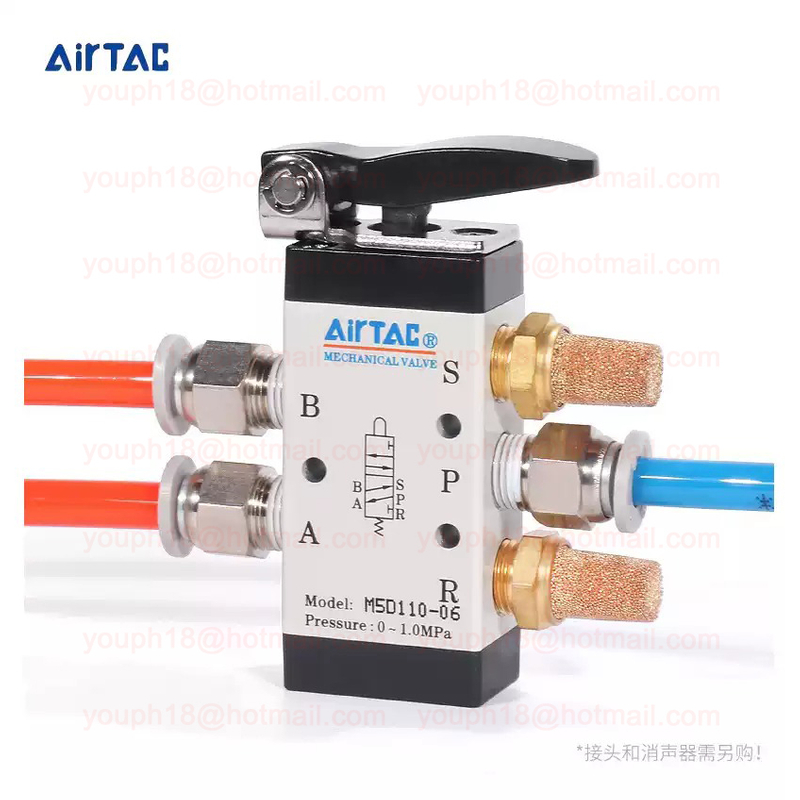 Airtac M5D110-06 M5D210-06 M5D210-08 M5D Series Short Handle Type Control Valve