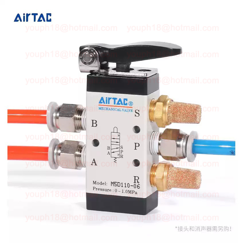 Airtac M5D110-06 M5D210-06 M5D210-08 M5D Series Short Handle Type Control Valve