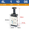 Airtac 4L110-06 4L Series Push pull Valve