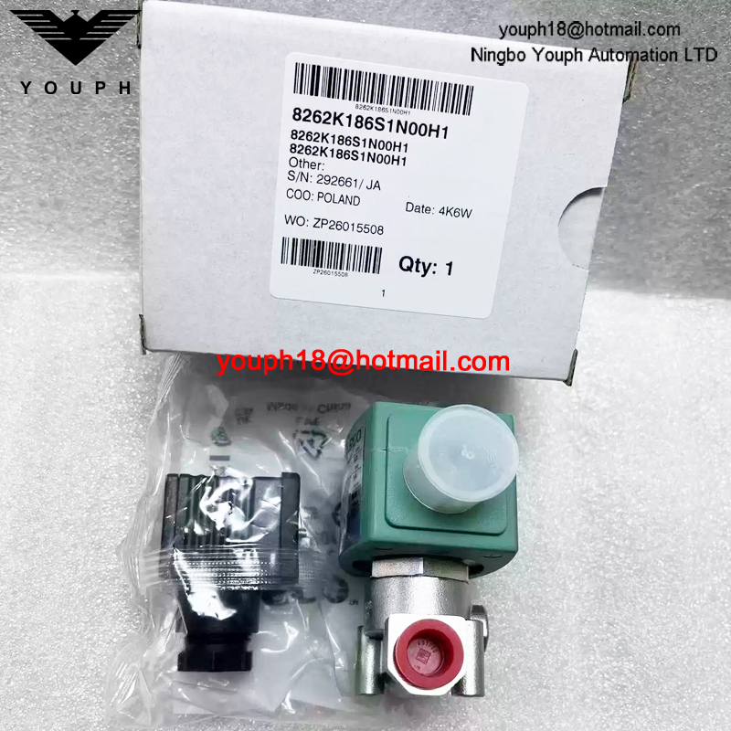 8262K186S1N00H1 ASCO 1/4NPT Electromagnetic Valve