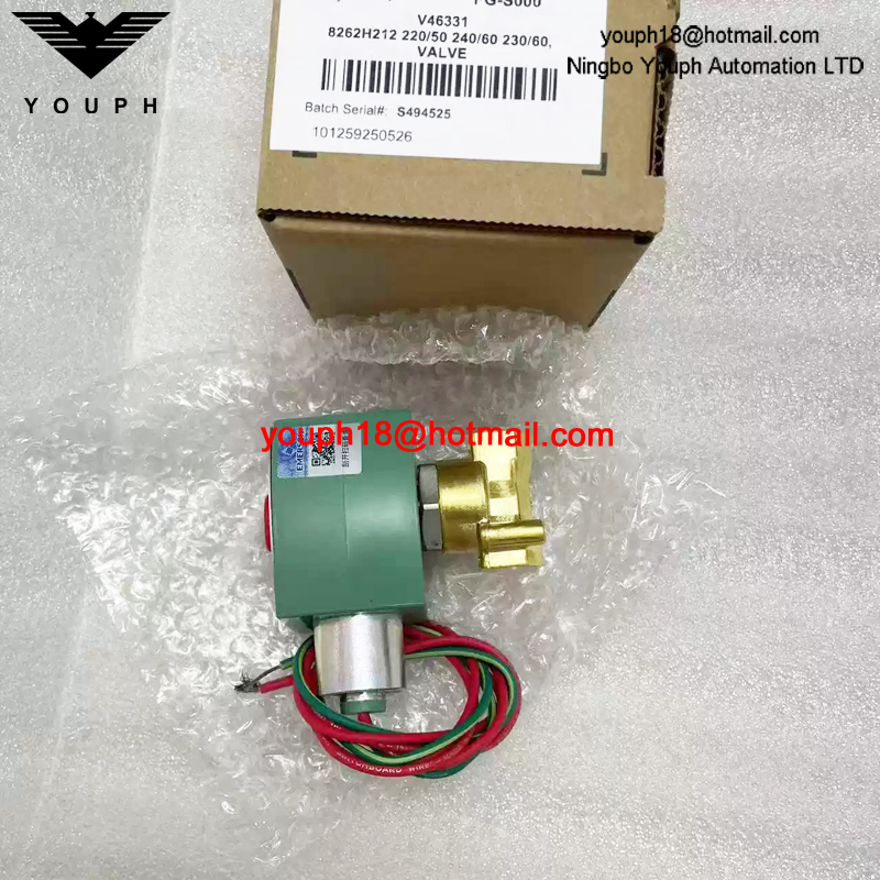 8262H212 220/50 Asco 1/4NPT Solenoid Valve