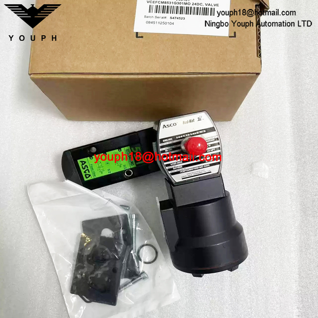 VCEFCM8531G301MO 24DC ASCO 1/4NPT Explosion-Proof Solenoid Valve