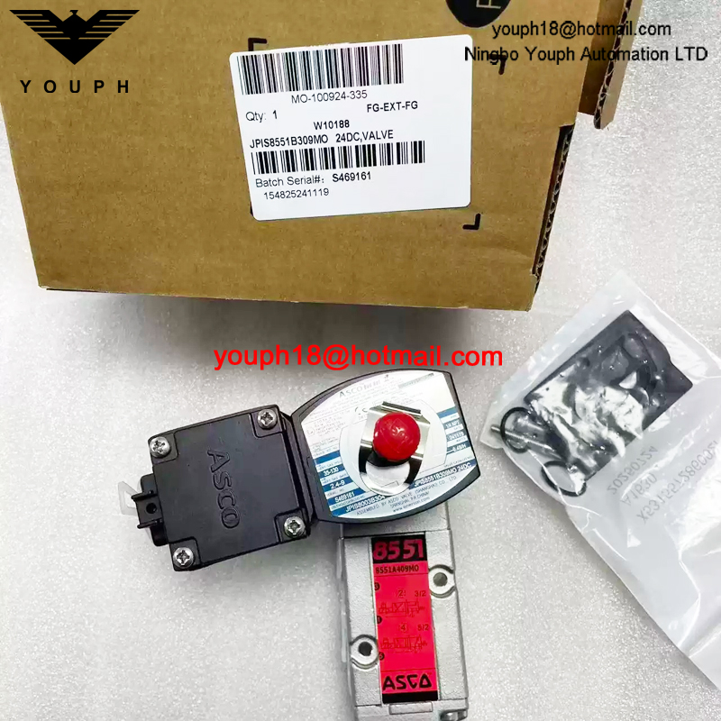 JPIS8551B309MO 24DC ASCO 1/4NPT Ex-Proof Solenoid Valve