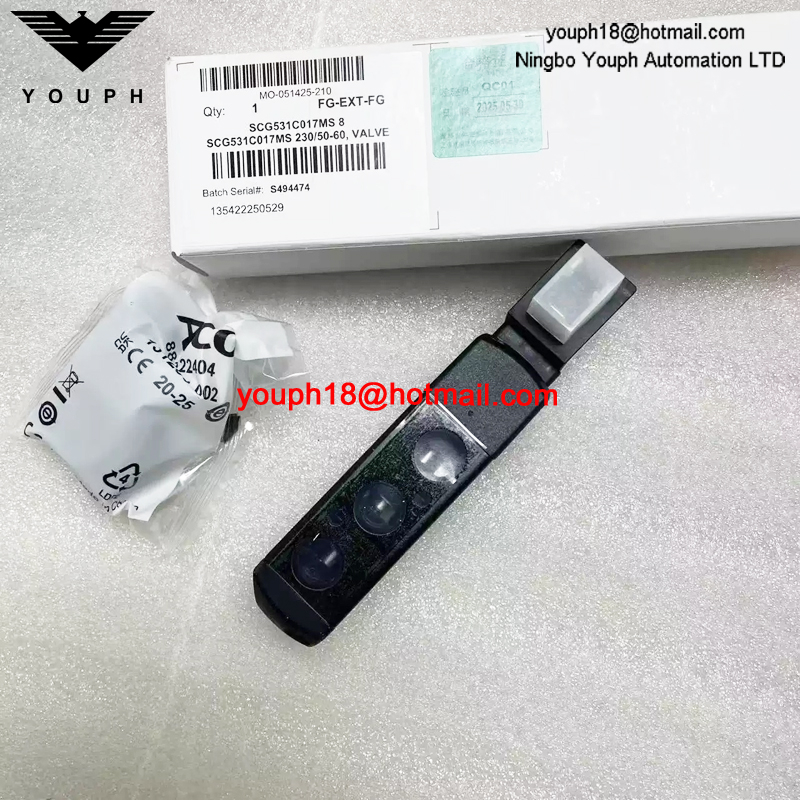 SCG531C017MS 230/50-60 ASCO G1/4 Solenoid Valve