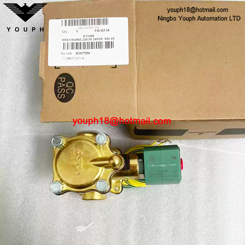 HT8316G066 220/50 ASCO 1/2NPT Electromagnetic Valve